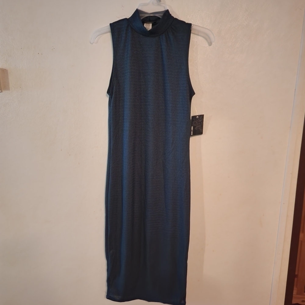 💕5 For $20 MRT 1030 Sleeveless Mock Neck Bodycon Dress Size M NWT